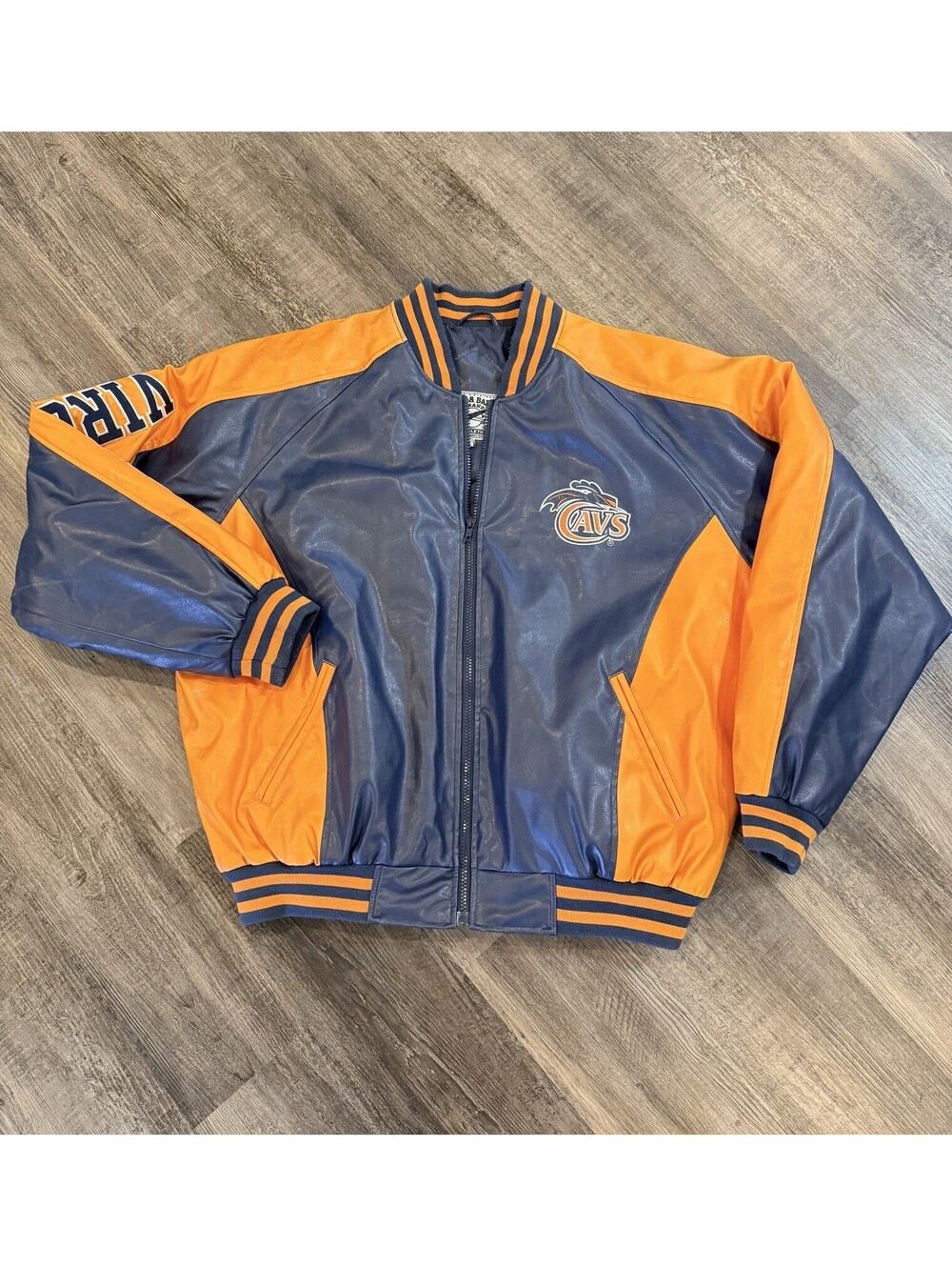 Steve & Barry's 90s Varsity Jacket University Of Virginia Cavaliers Sz L NWT